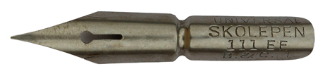 No. 111 EF, Universal Skolepen, B & C