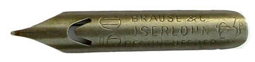 Brause & Co, Ball Pointed nib, No. 50