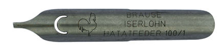 Brause & Co, No. 100/1, Hattatfeder