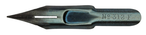 Brause & Co, Pointed nib, No. 312 F