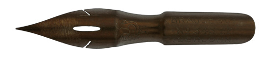 Brause & Co, Pointed nib, No. 343 EF