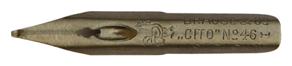 Brause & Co, Ball Pointed nib, No. 46 I, Cito
