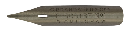 C. Brandauer & Co, No. 1, Biscribe