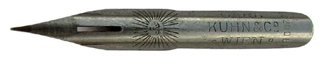 Pointed nib, Carl Kuhn & Co, No. 200 EF