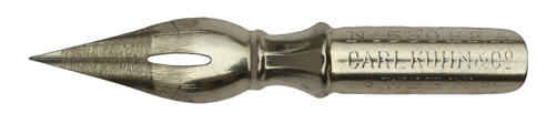 Carl Kuhn & Co, Wien, Pointed nib No. 530 EF A
