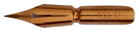 F. Soennecken No. 111 EF, goldfarben