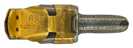 Geo W. Hughes, No. 1387, RUP Size CS-7, Letcraft