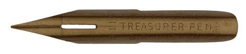 Geo W. Hughes, No. 311, Treasurer Pen