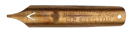 Geo W. Hughes, No. 576, Lip Ejector