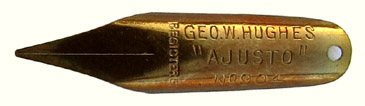 Spitzfeder, Geo W. Hughes, No. 904, Painting Pen