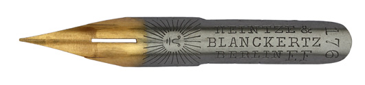 Heintze & Blanckertz, No. 176, Goldspitze