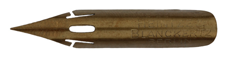 Calligraphy pointed nib, Heintze & Blanckertz, No. 2200 EF