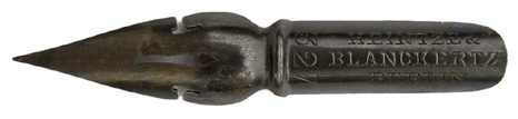Pointed nib, Heintze & Blanckertz, No. 327