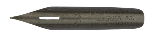 Hermann Mueller, No. 2180 F, Kugelspitzfeder