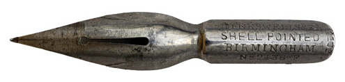 Hinks, Wells & Co, No. 2436 F, Shell Pointed