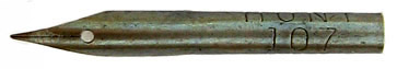 C. Howard Pen Co, Roehrchenfeder 107