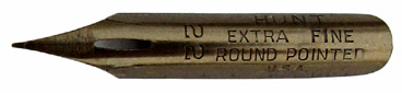C. Howard Pen Co, extra fine 22, Round Pointed