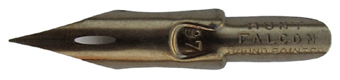 C. Howard Hunt Pen Co, No. 97, Hunt Falcon Round Pointed