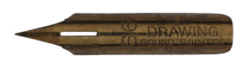 C. Howard Hunt Pen Co, No. 99, Drawing, Round Pointed