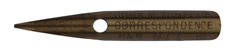 John Mitchell, 011 B, Correspondence Pen