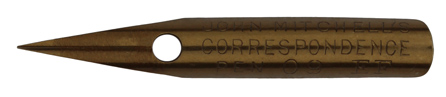 Spitzfeder, John Mitchell, No. 09 EF, Correspondence Pen