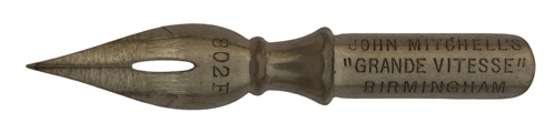 Schreibfeder, John Mitchell, No. 802 F, Grande Vitesse