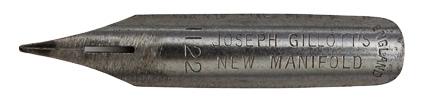 Joseph Gillott, No. 1122, New Manifold