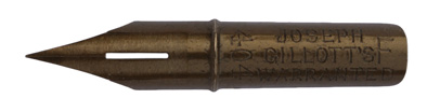 Joseph Gillott, Spitzfeder No. 404 F, Warranted