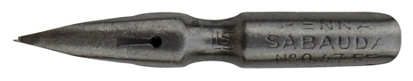 LUS, No. 0.47 EF, Penna Sabauda