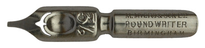 Bandzugfeder, M. Myers & Son Ltd., Round Writer