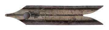 VEB-Schreibfeder-Fabrik Berlin, No. 42 K, ORAG, DRP, Typ 2