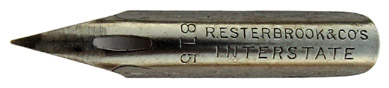 Spitzfeder R. Esterbrook, No. 815, Interstate Pen