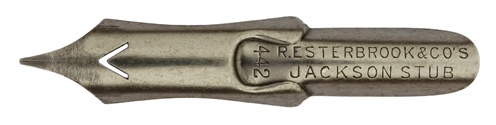 R. Esterbrook & Co, No. 442, Jackson Stub