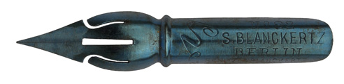 Pointed nib, No. 92, S. Blanckertz, Berlin, Heintze & Blanckertz
