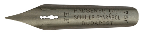 Jos. Schuler & Co Ltd. Budapest, No. 786 EF, Hadsereg Toll, Schuler Gyárából