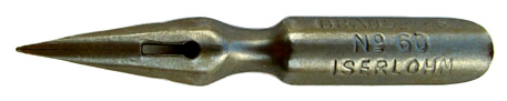 Brause & Co, Ball Pointed nib, No. 60, Durchschreibfeder