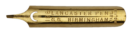 No. 198, G.G., Lancaster Pen, Gaffre First Classe Pen