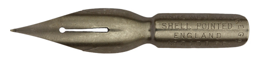 Hinks, Wells & Co, No. 2438 EF, Shell Pointed, England