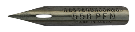 R. Esterbrook, No. 556, Pen, Typ 2