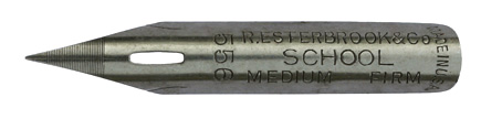 R. Esterbrook, No. 556, School Medium Firm, Typ 3